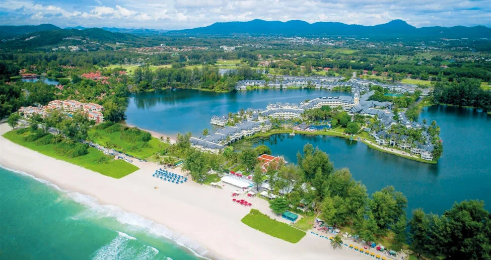 Angsana Laguna Phuket Luftansicht