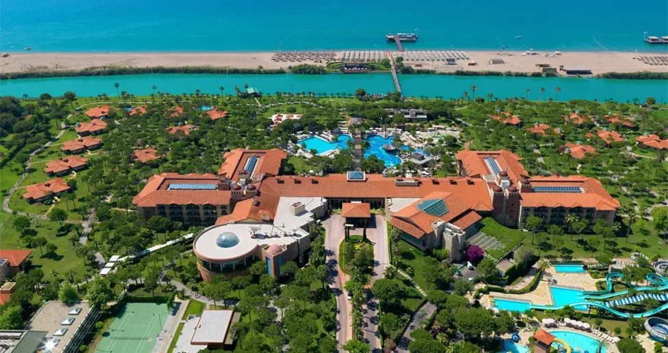 Gloria Golf Resort Luftaufnahme