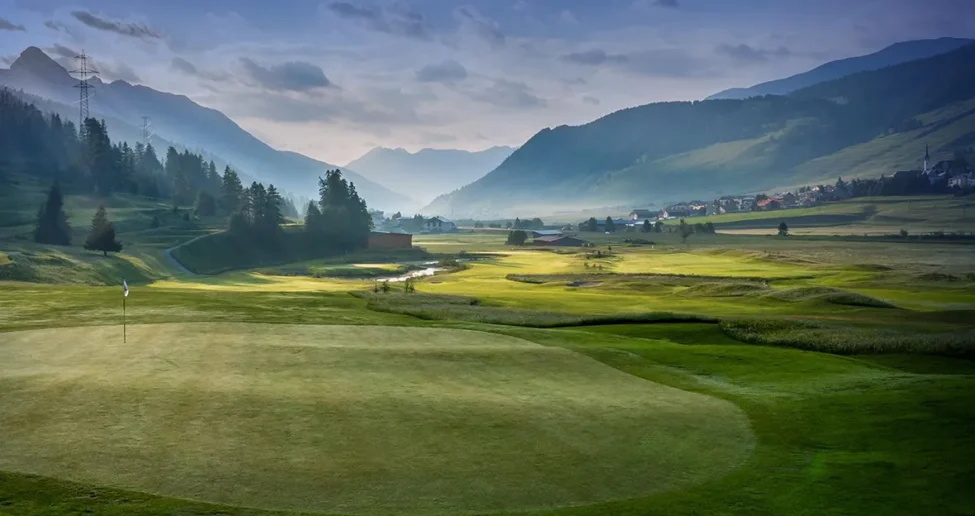 Golfplatz Engadin Golf – Zuoz Madulain