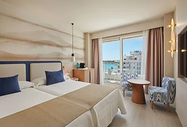 Hipotels Flamenco Select room side sea view_375x255 Hipotels Flamenco Side Sea View Zimmer