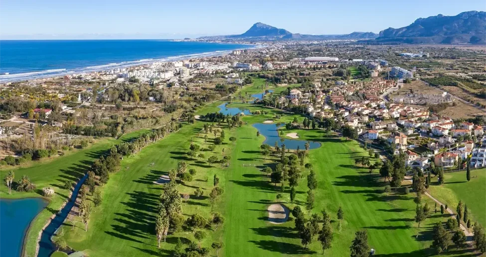 Oliva Nova Beach Luftansicht