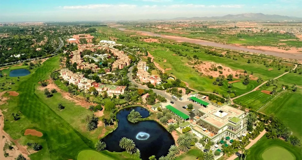 Palmeraie Rotana Resort Luftansicht