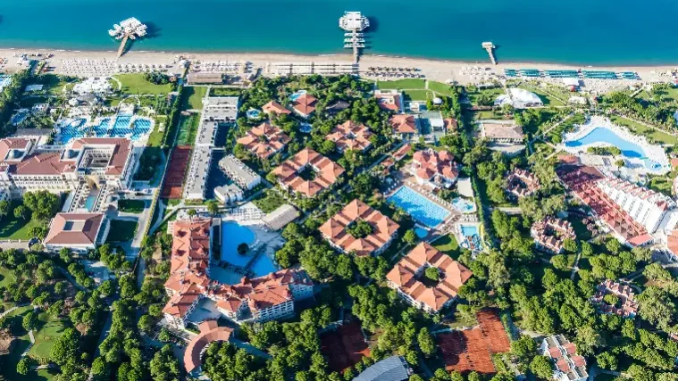Sirene Belek Hotel Luftansicht